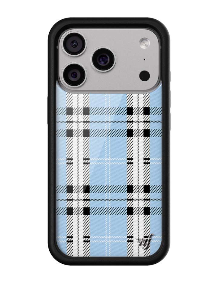 Plaid | Blue iPhone Case