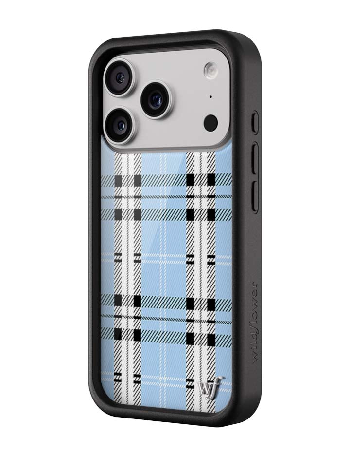Plaid | Blue iPhone Case