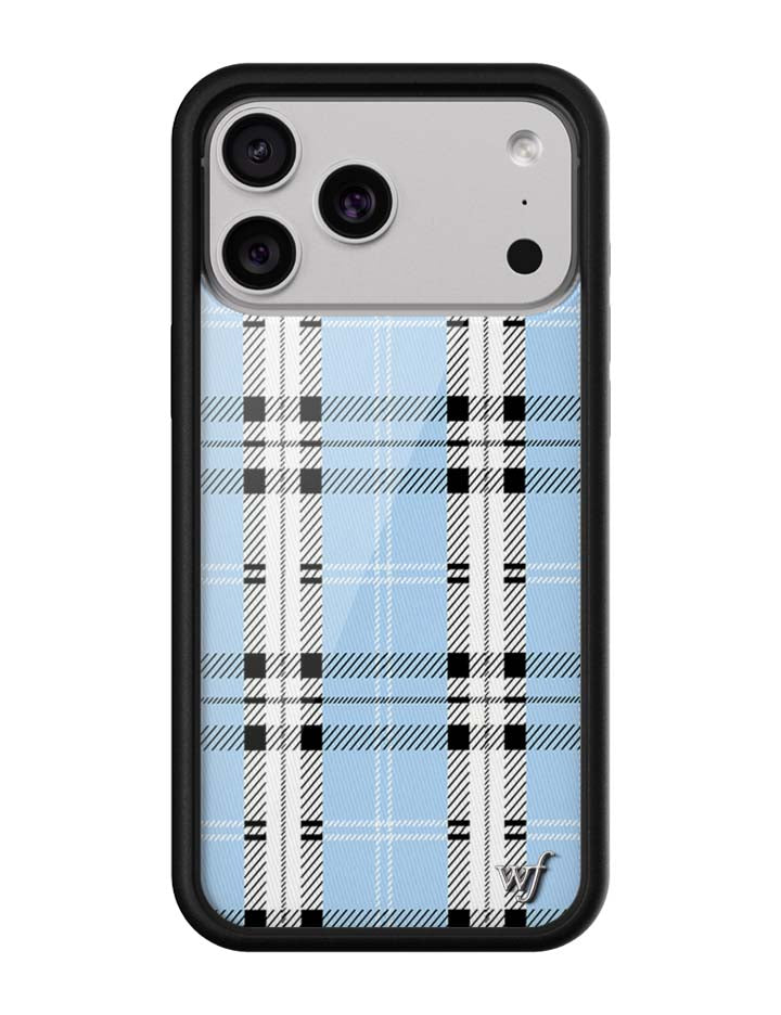 Plaid | Blue iPhone Case