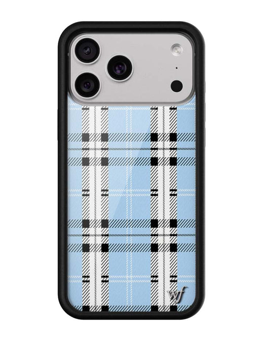 Plaid | Blue iPhone Case