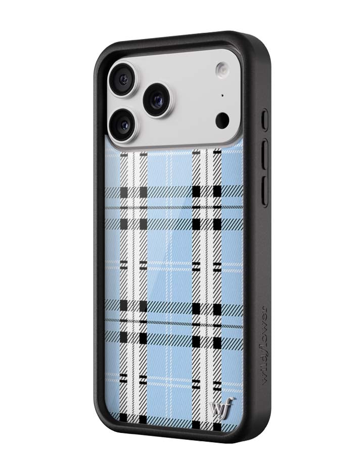 Plaid | Blue iPhone Case