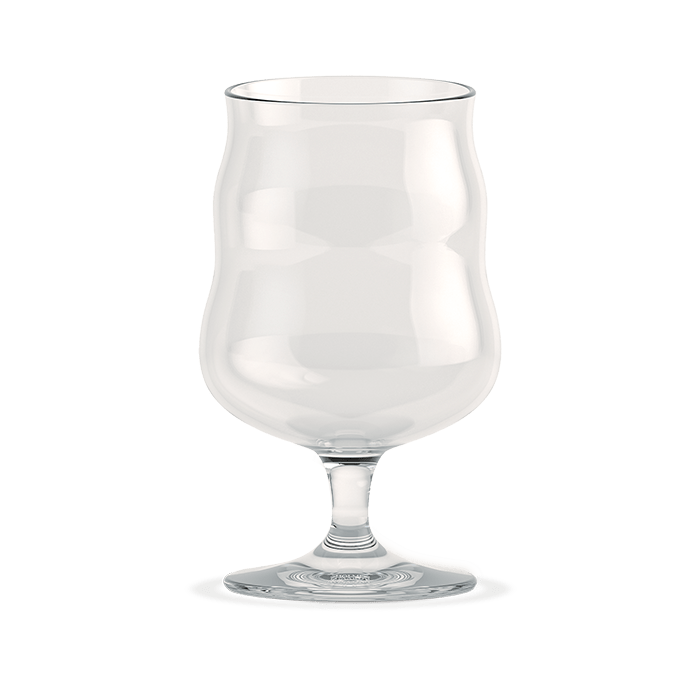 Holmegaard x Mikkeller Universal Beer Glass, Clear, 13.5 Oz, 2 Pcs.