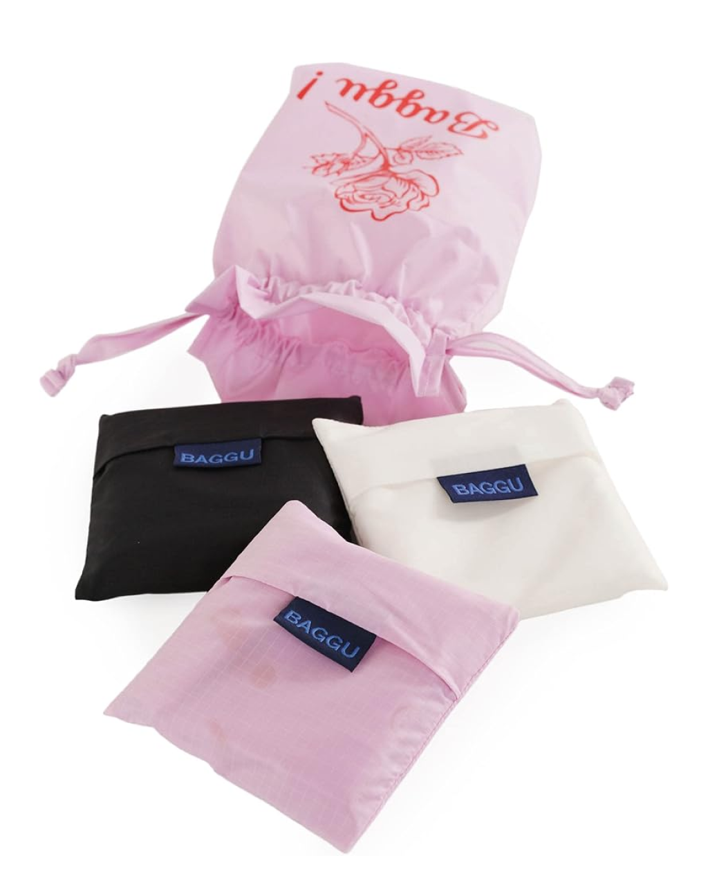 Baggu Standard Reusable Bag Set of Three | Thank You