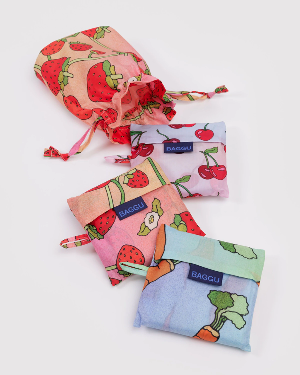 Baggu Standard Reusable Bag - Set of Three