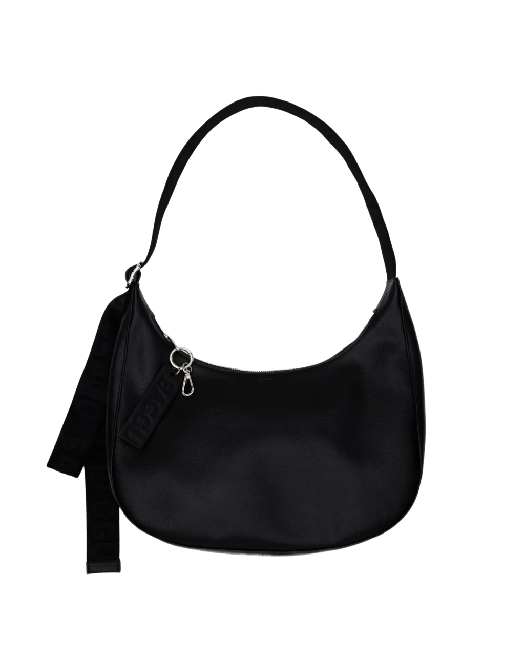 Baggu - Medium Recycled Leather Crescent Bag