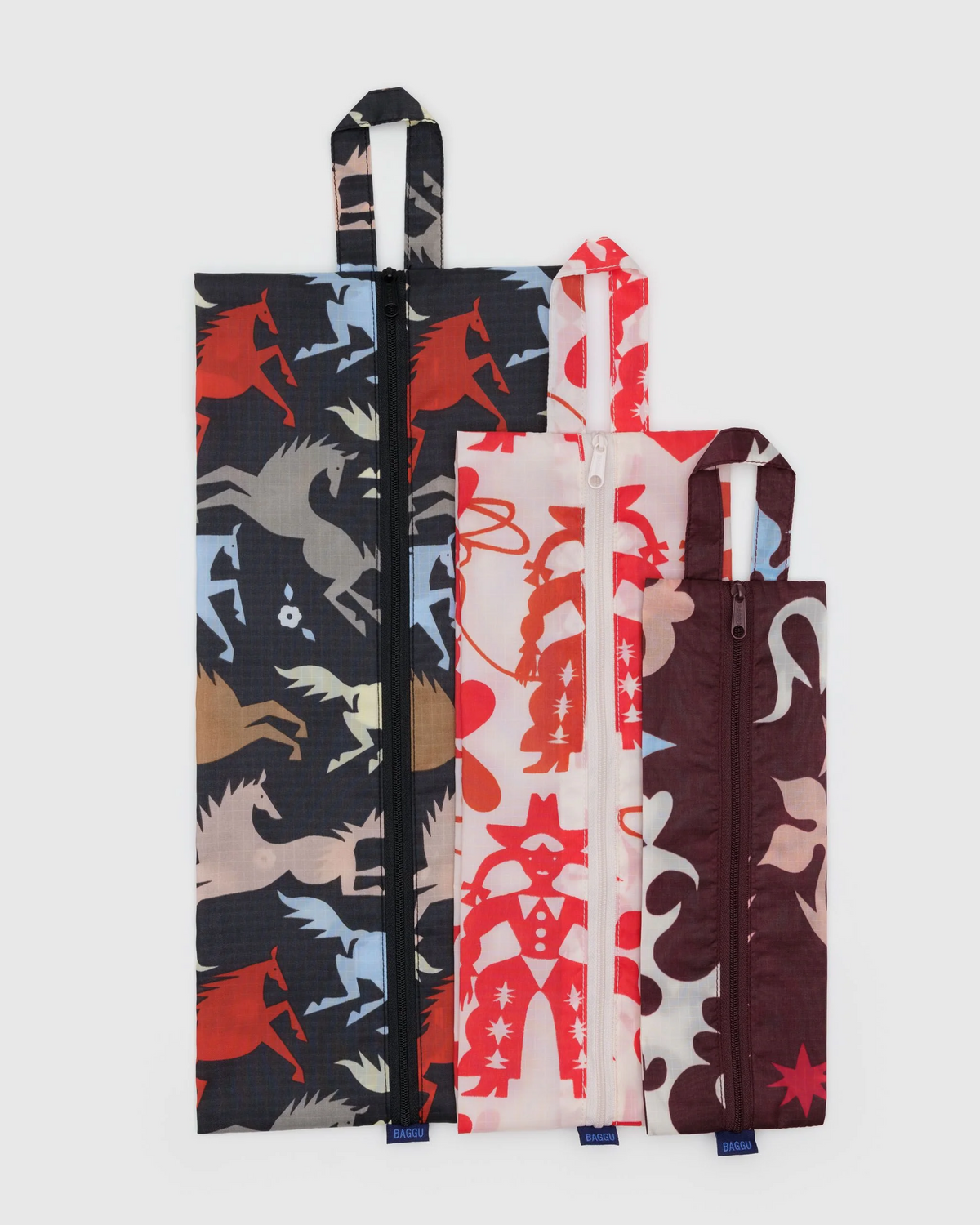 Baggu 3D Zip Set | Western Cut-Outs 