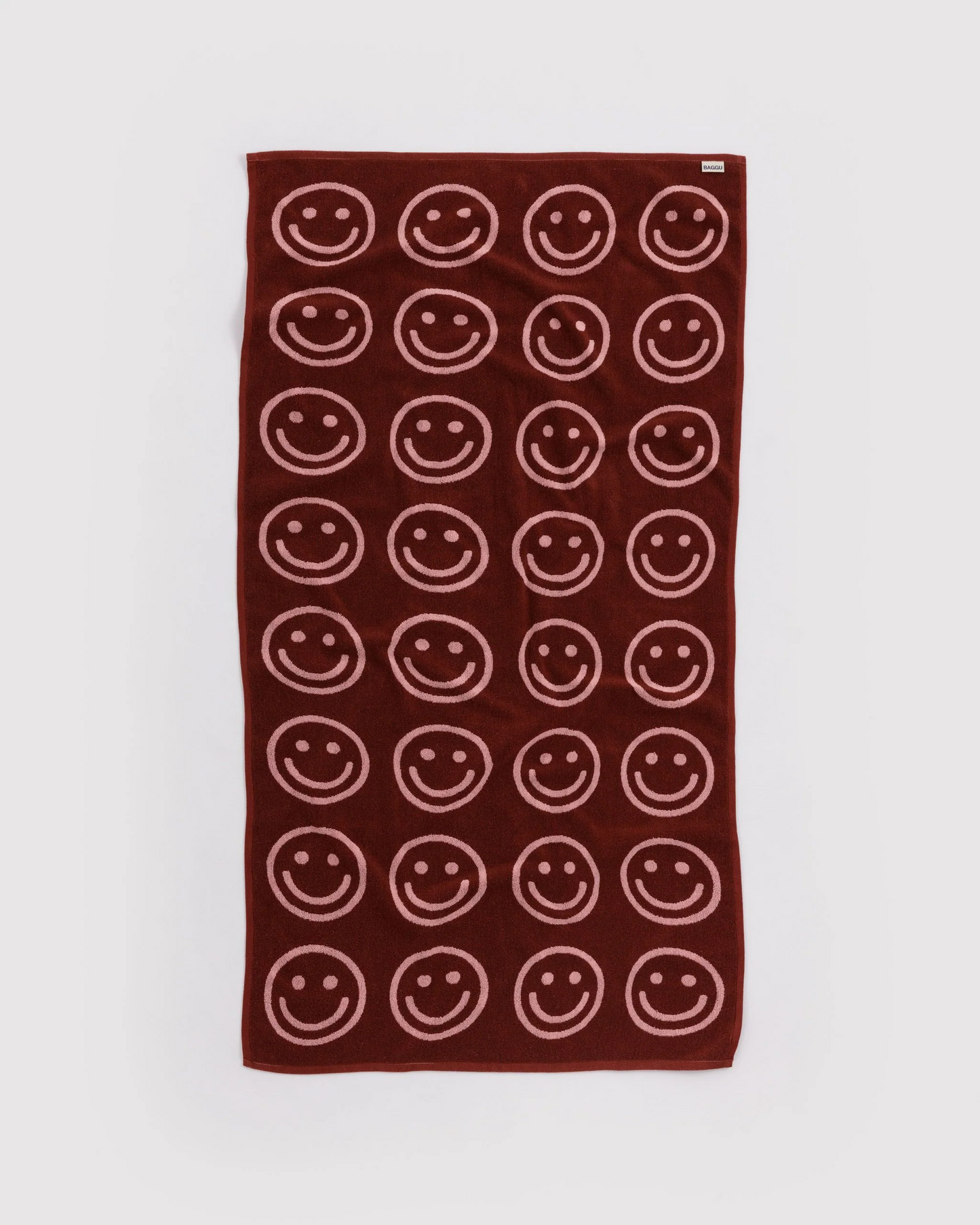 Baggu Bath Towel | Blush Happy