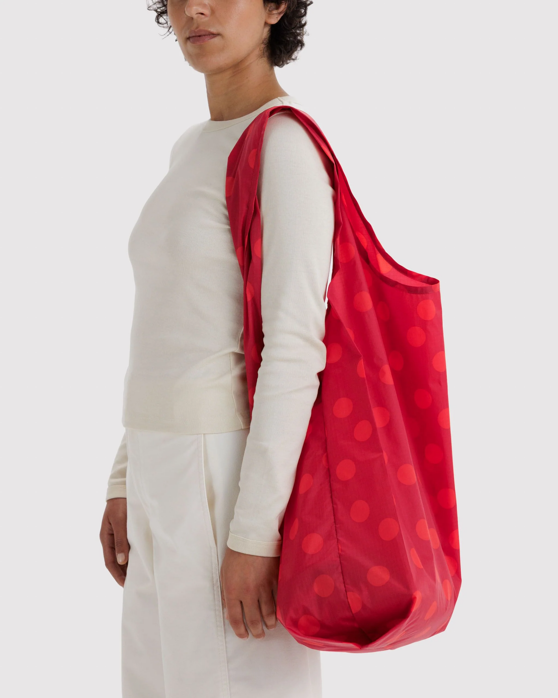 Baggu Big Reusable Bag | Red Polka Dot