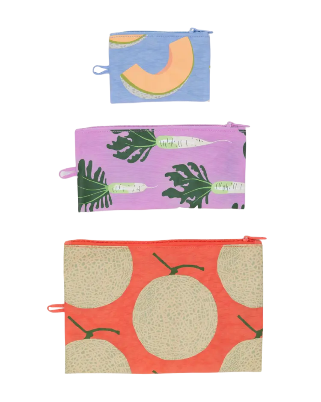 Baggu Flat Pouch Set | Japanese Produce