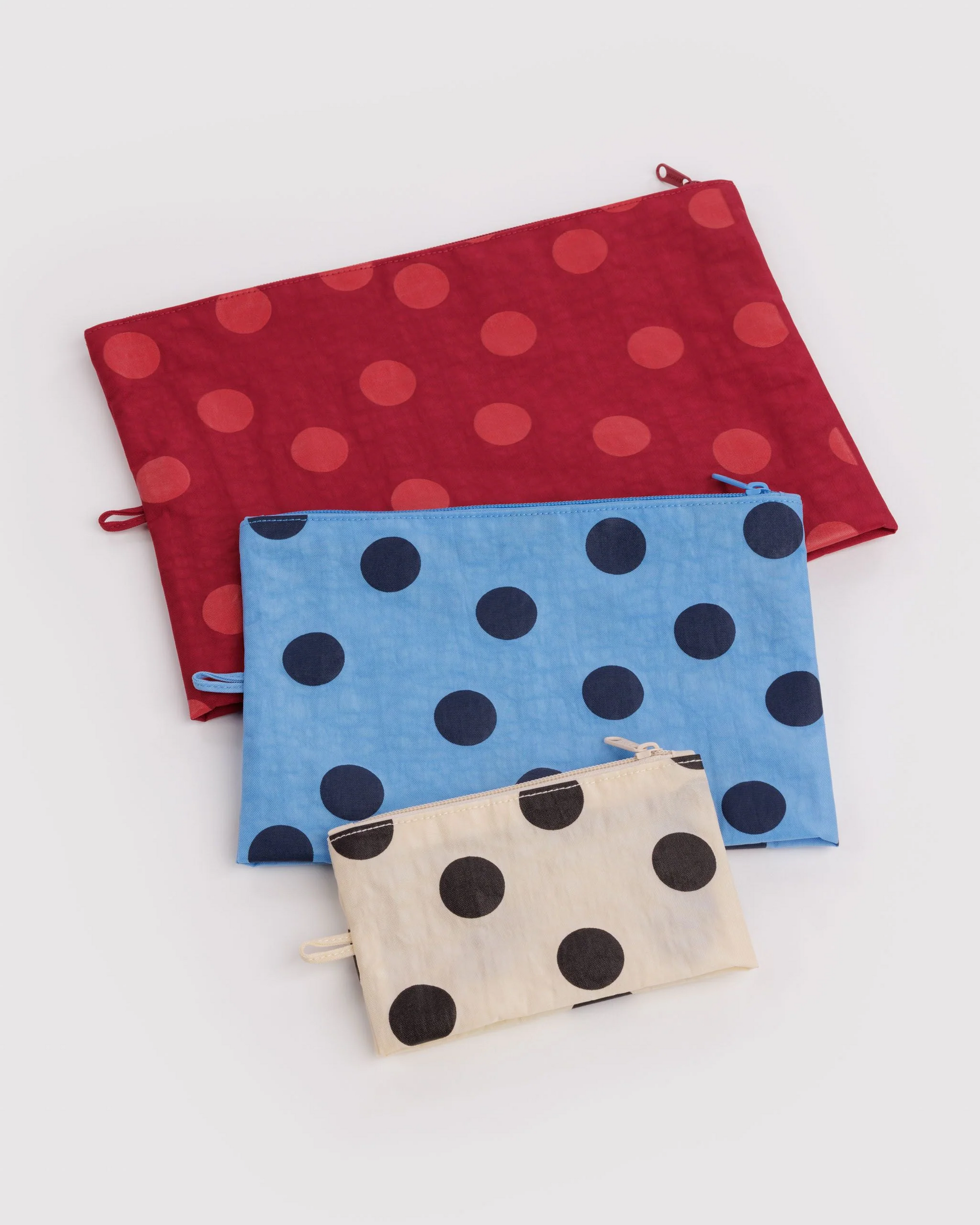 Baggu Go Pouch Set | Polka Dot Mix