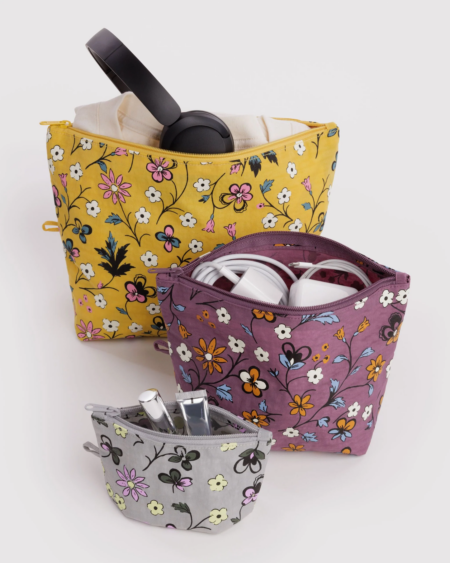 Baggu Go Pouch Set | Wildwood Mix