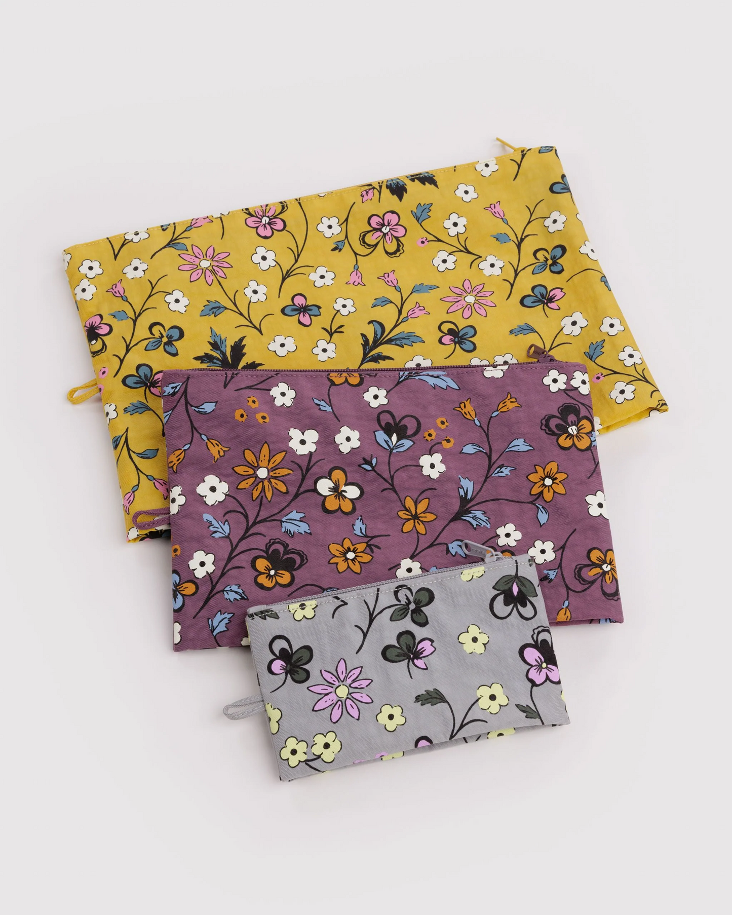 Baggu Go Pouch Set | Wildwood Mix