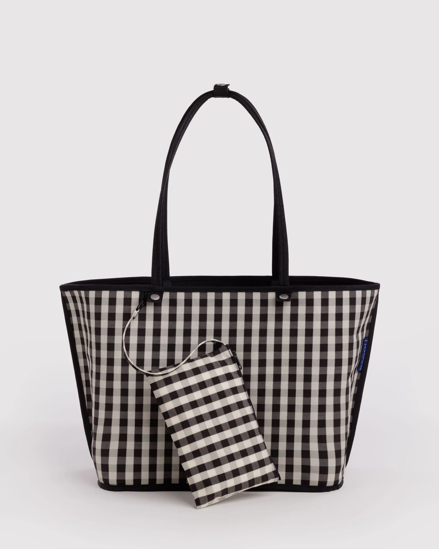 Baggu Large Nylon Reversible Tote | Black Mix