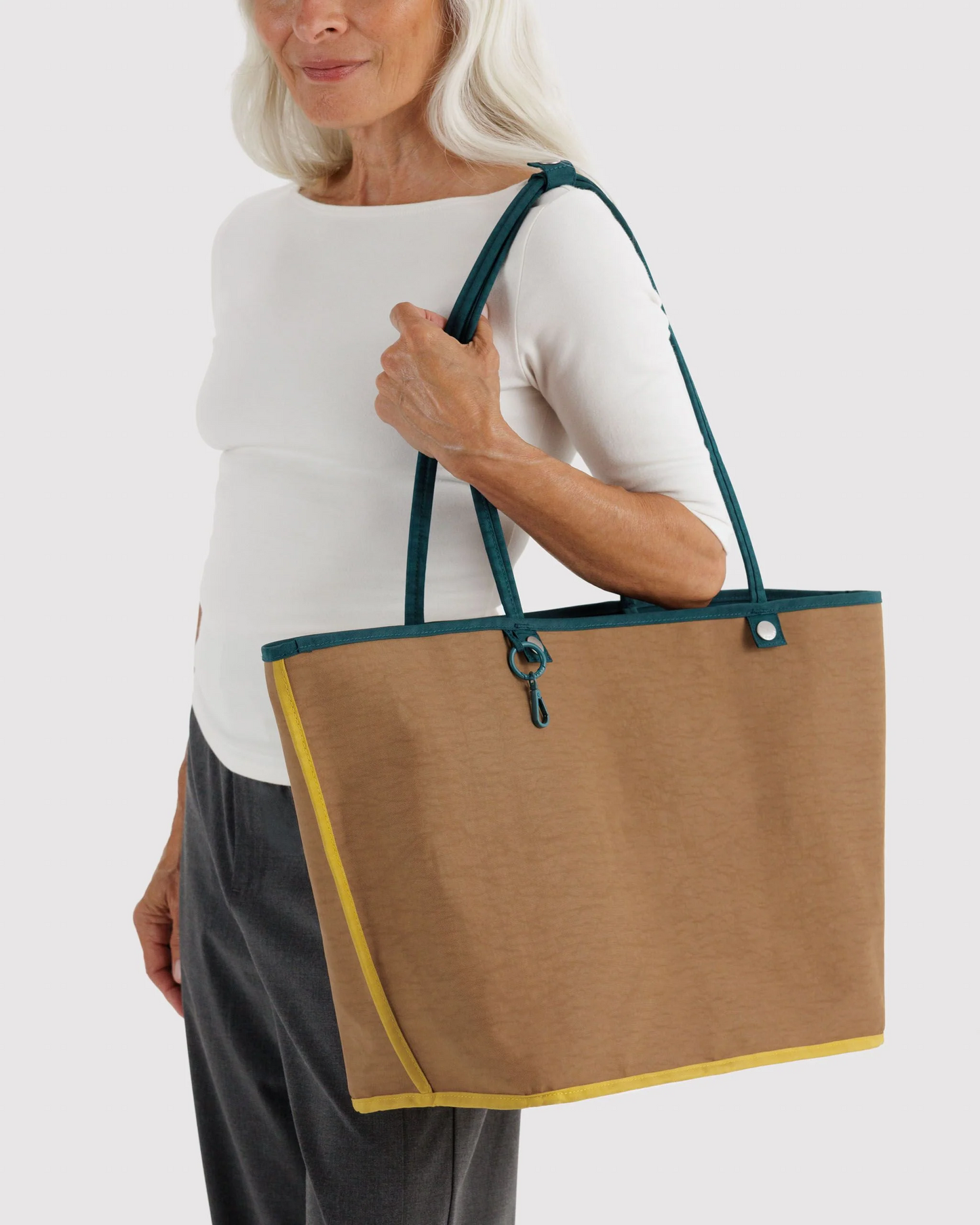 Baggu Large Nylon Reversible Tote | Deep Sea Mix 
