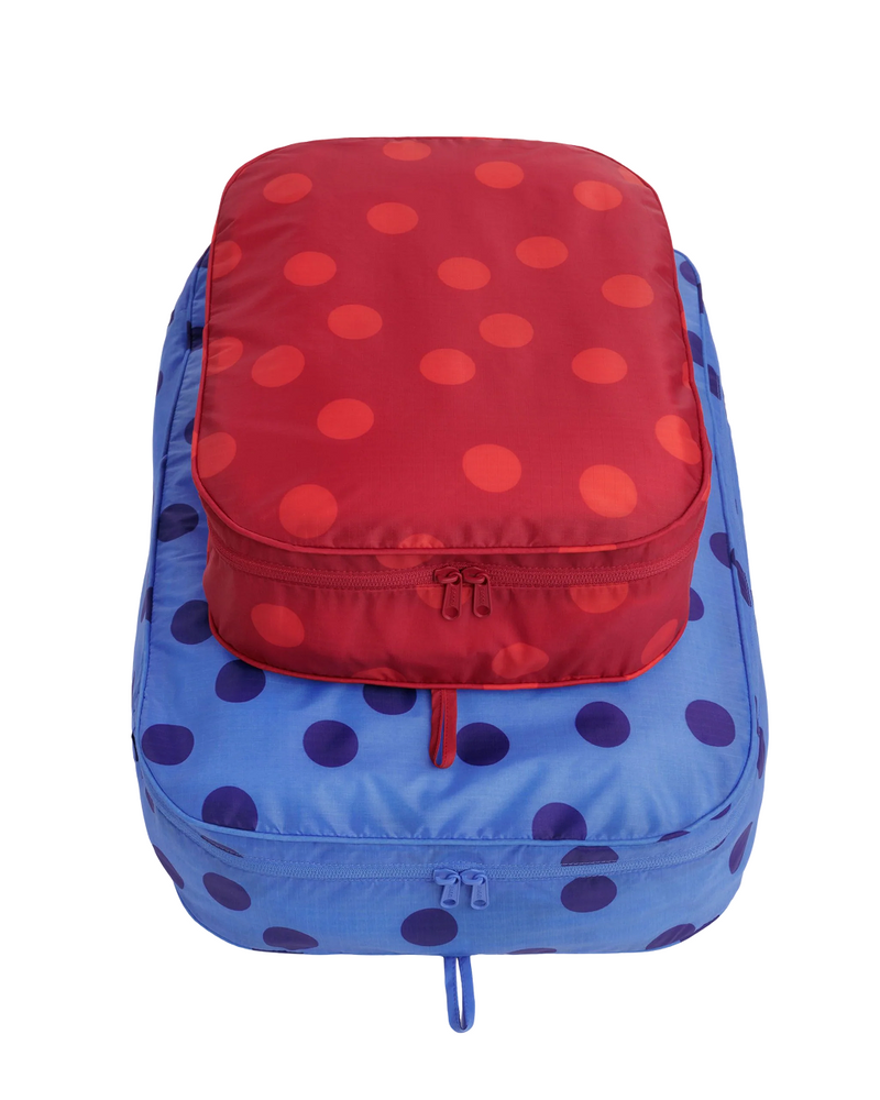 Baggu Large Packing Cube Set | Polka Dot Mix 