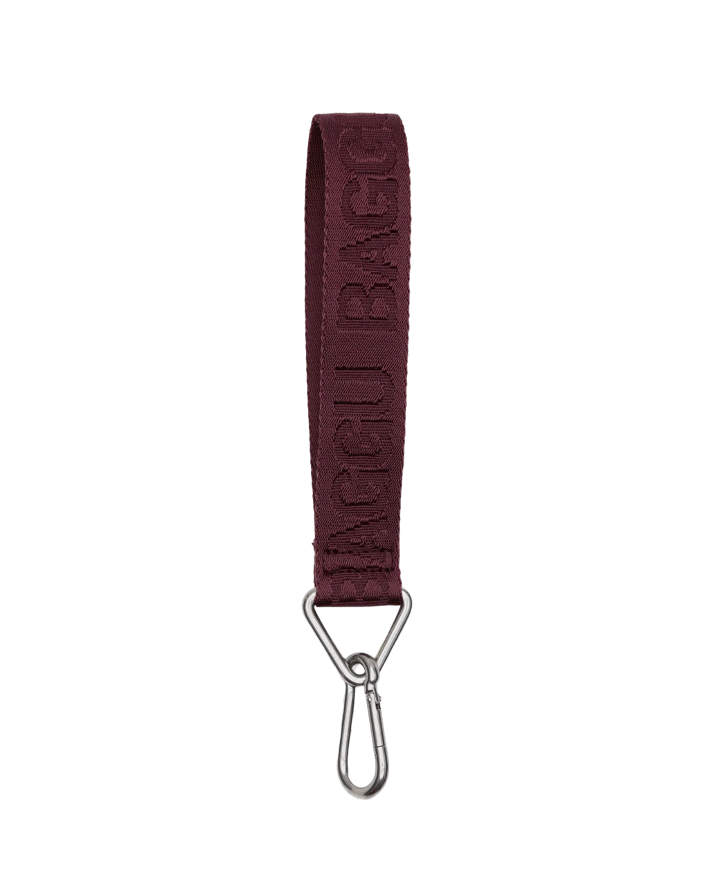 Baggu Logo Keychain | Mahogany