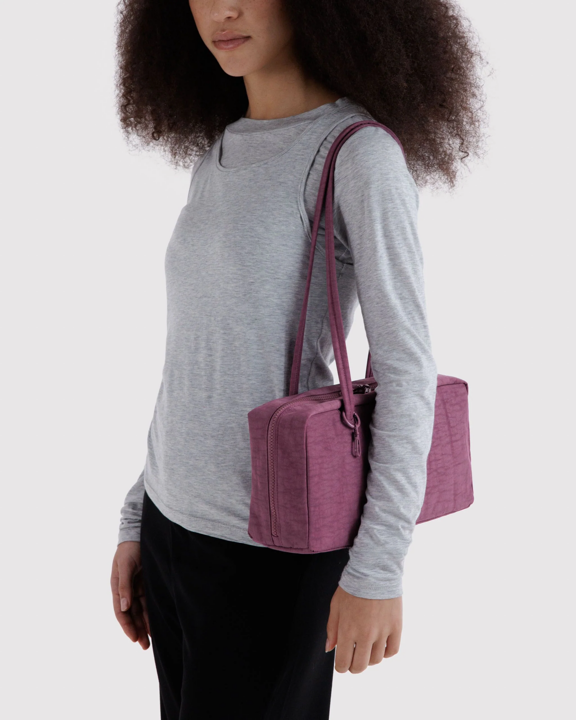 Baggu Nylon Bowler Bag | Wild Plum 