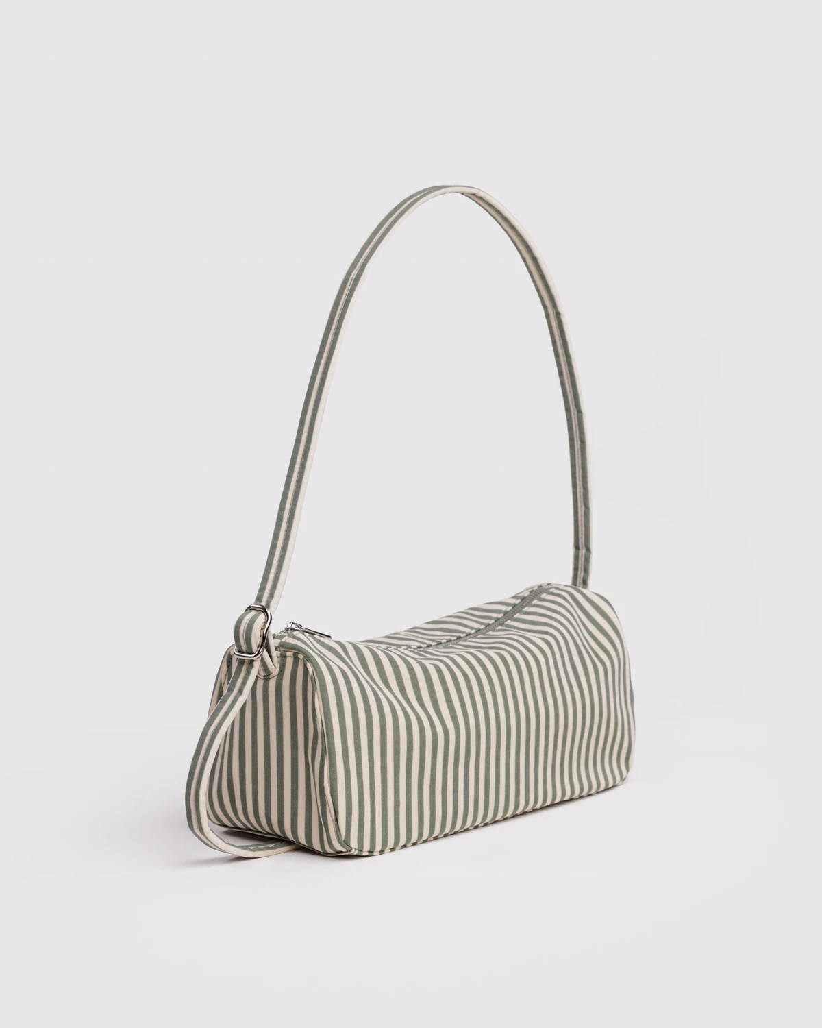 Baggu Nylon Loaf Bag | Sage Stripe