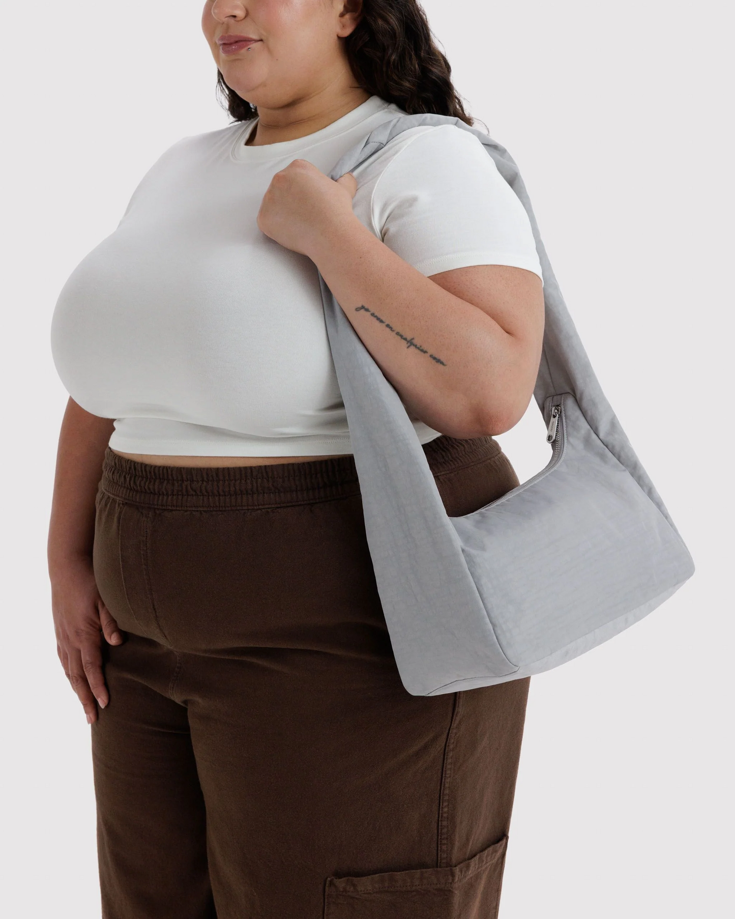 Baggu Nylon Meringue Bag | Fog 