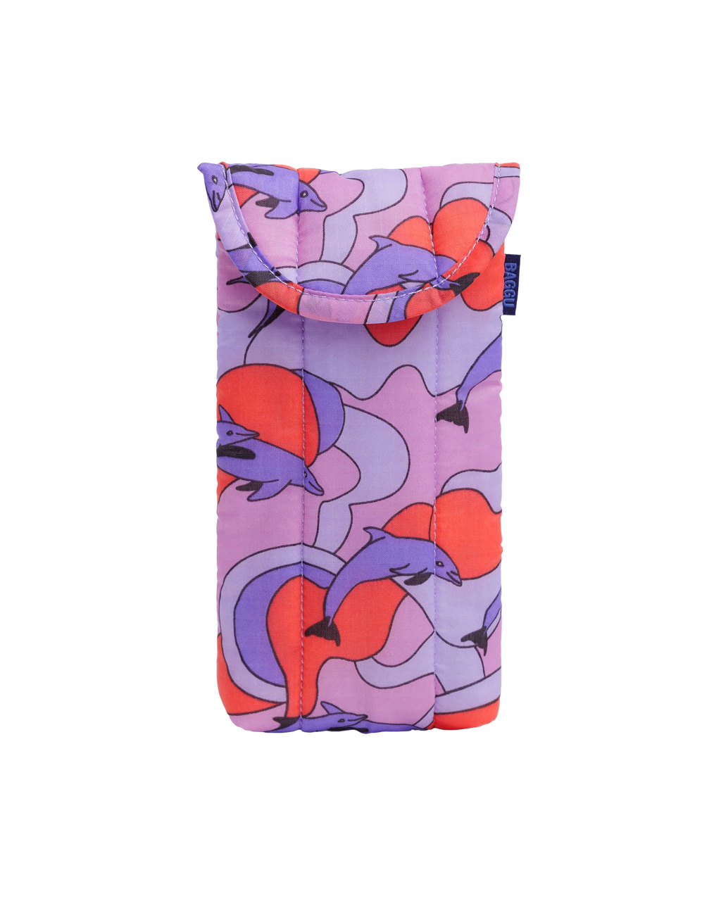 Baggu Puffy Glasses Sleeve | Dolphins 