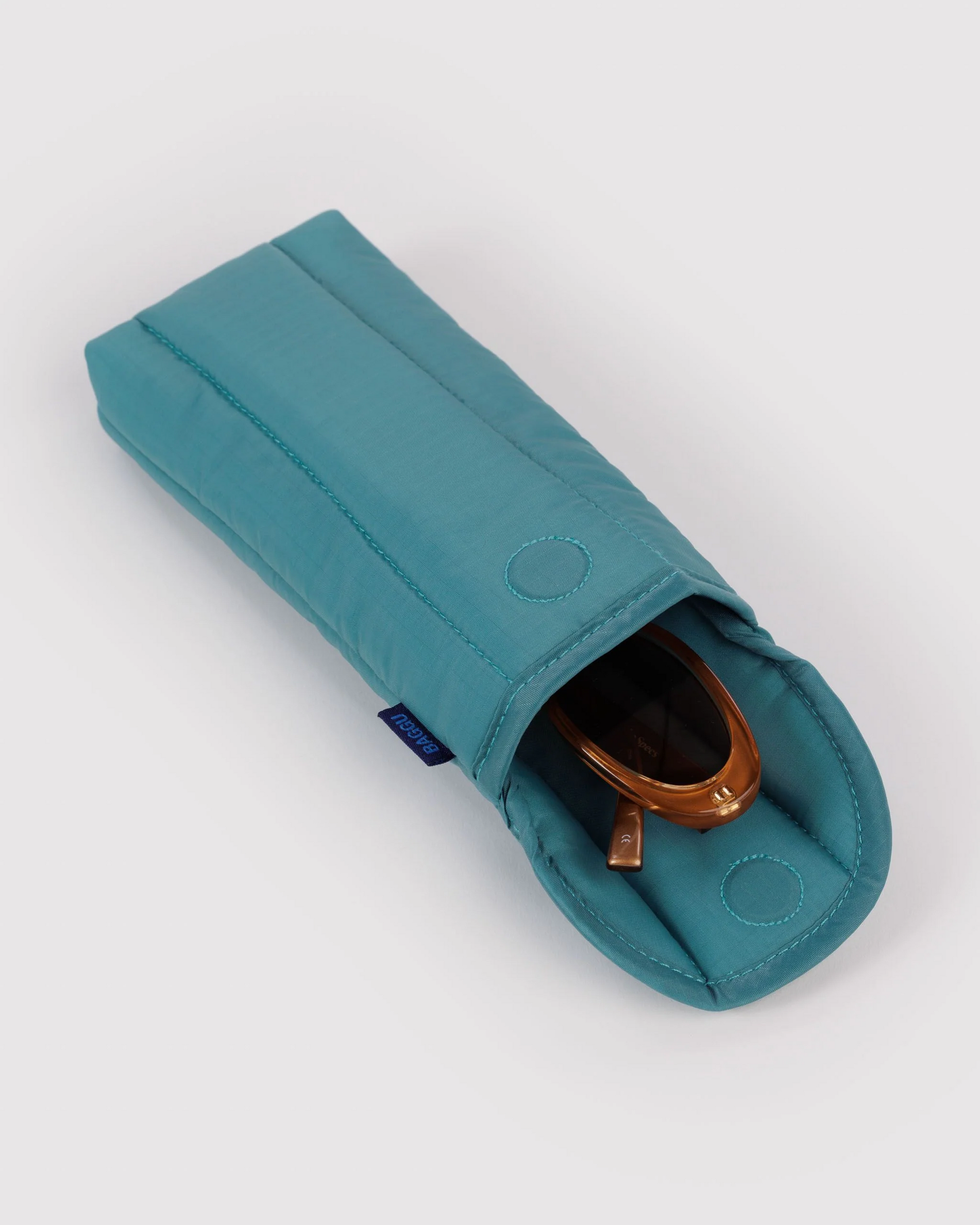 Baggu Puffy Glasses Sleeve | Peacock 