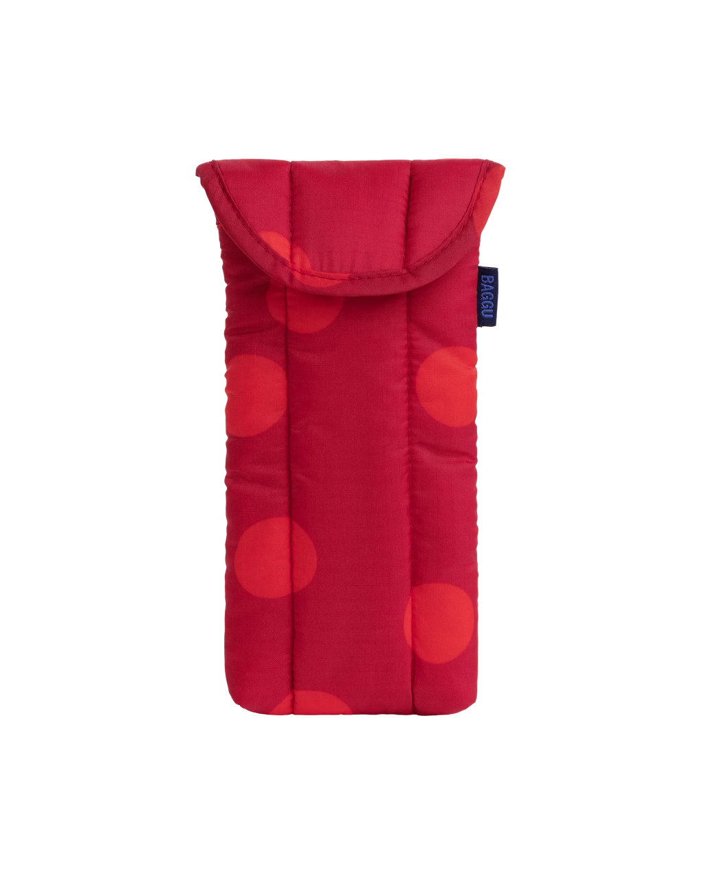 Baggu Puffy Glasses Sleeve | Red Polka Dot 