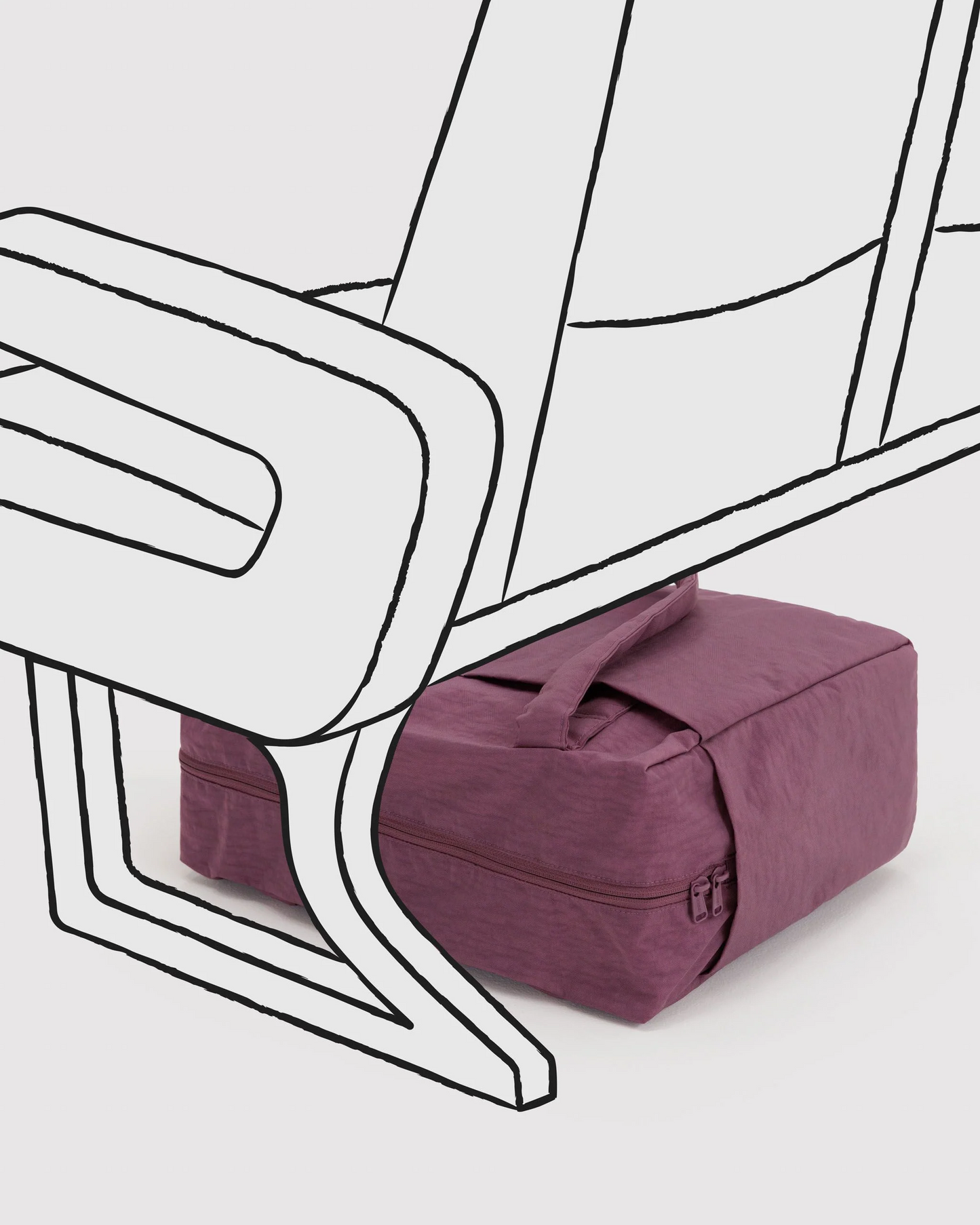 Baggu Small Cloud Carry-On | Wild Plum 