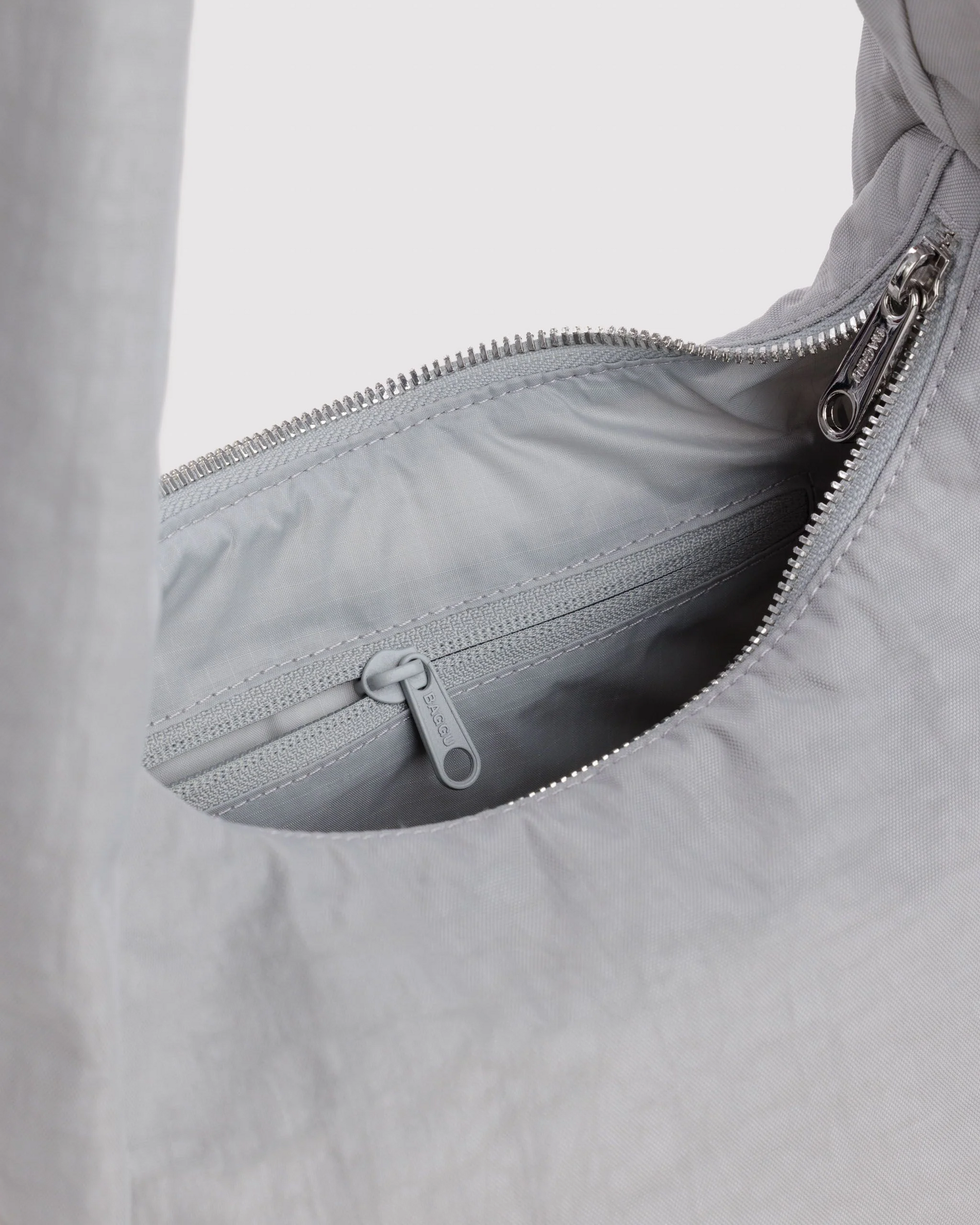 Baggu Small Nylon Meringue Bag | Fog 