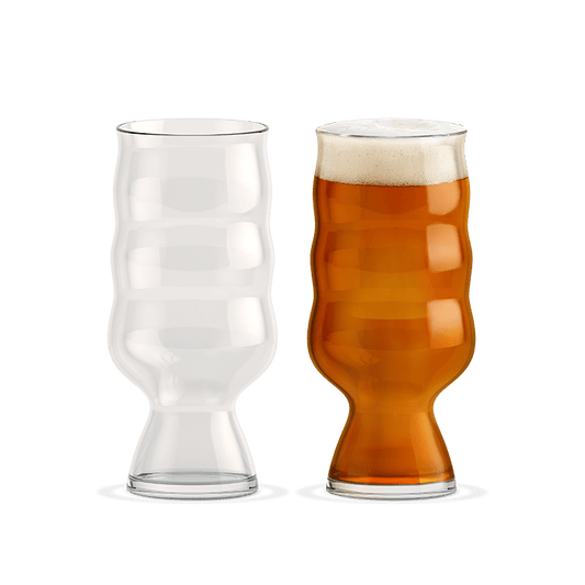 Holmegaard x Mikkeller IPA Beer Glass, Clear, 16.9 Oz, 2 Pcs.