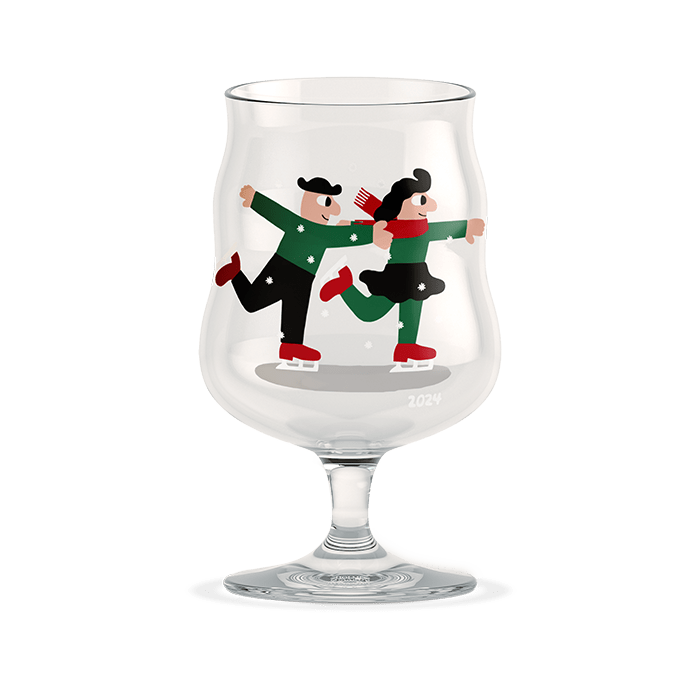 Holmegaard x Mikkeller Universal Beer Christmas Glass, 13.5 Oz