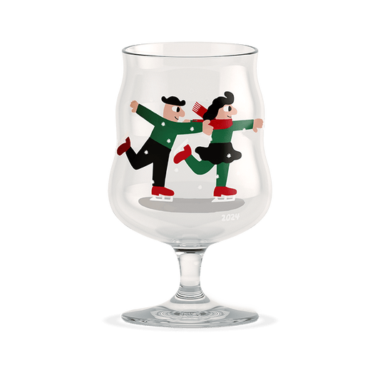 Holmegaard x Mikkeller Universal Beer Christmas Glass, 13.5 Oz