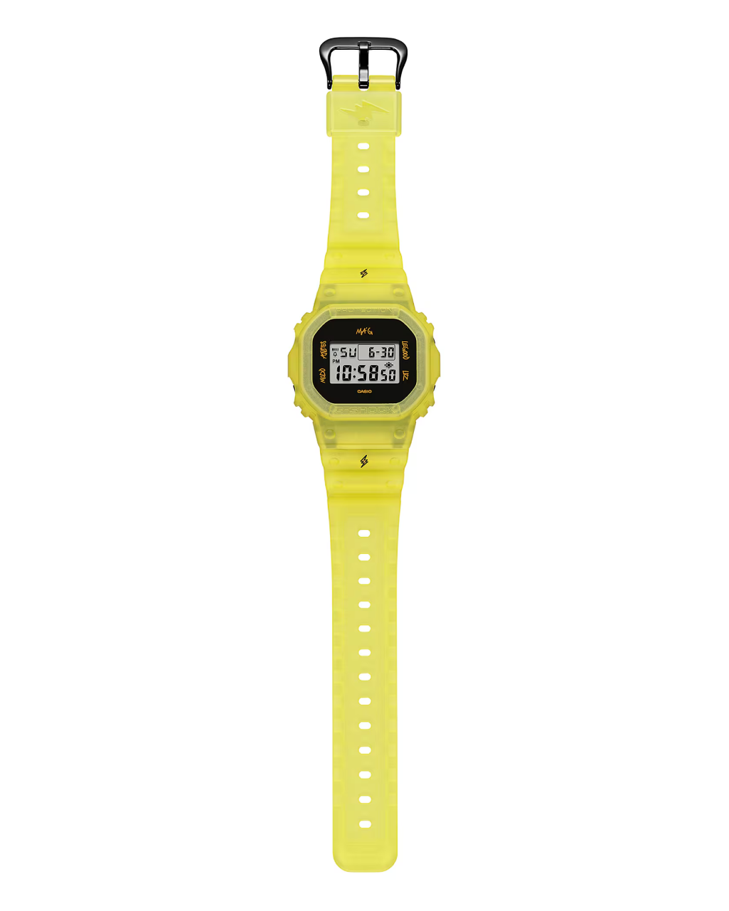 Casio G-Shock x J Balvin DWE5600JB-1A9 Watch | Matte Yellow