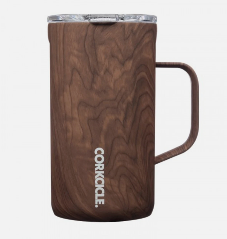 Corkcicle_Mug 22oz | Walnut Wood