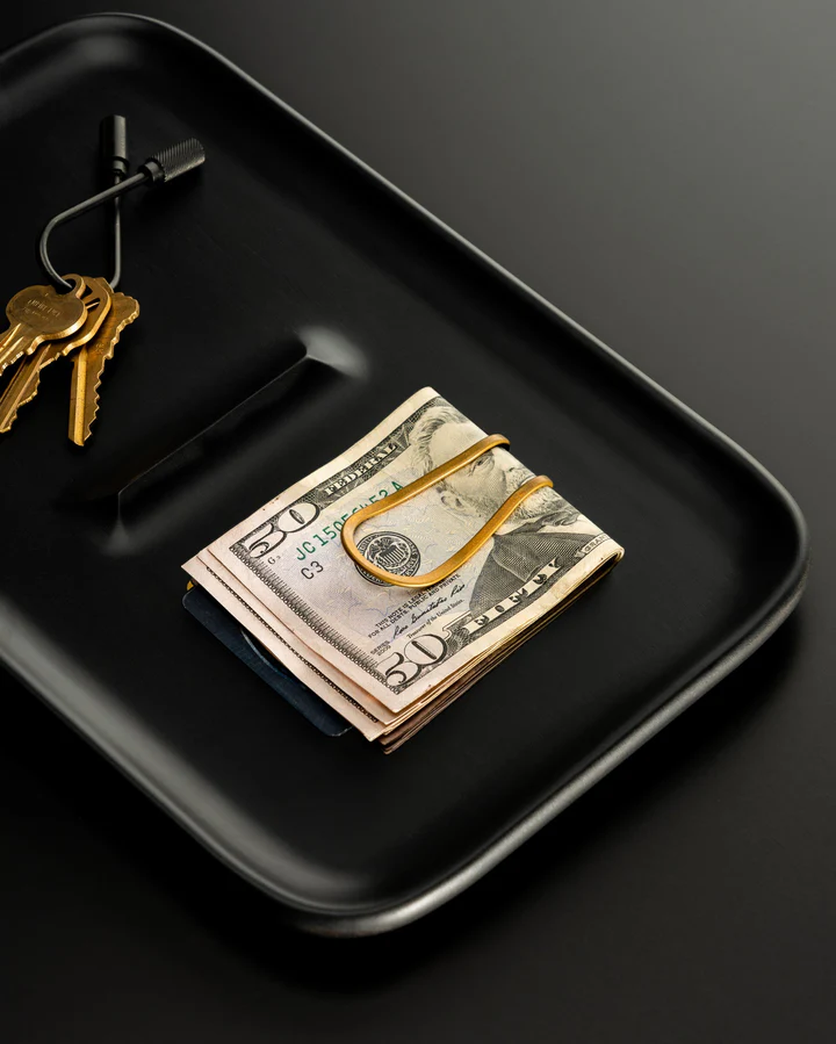 Craighill Money Clip | Bronze