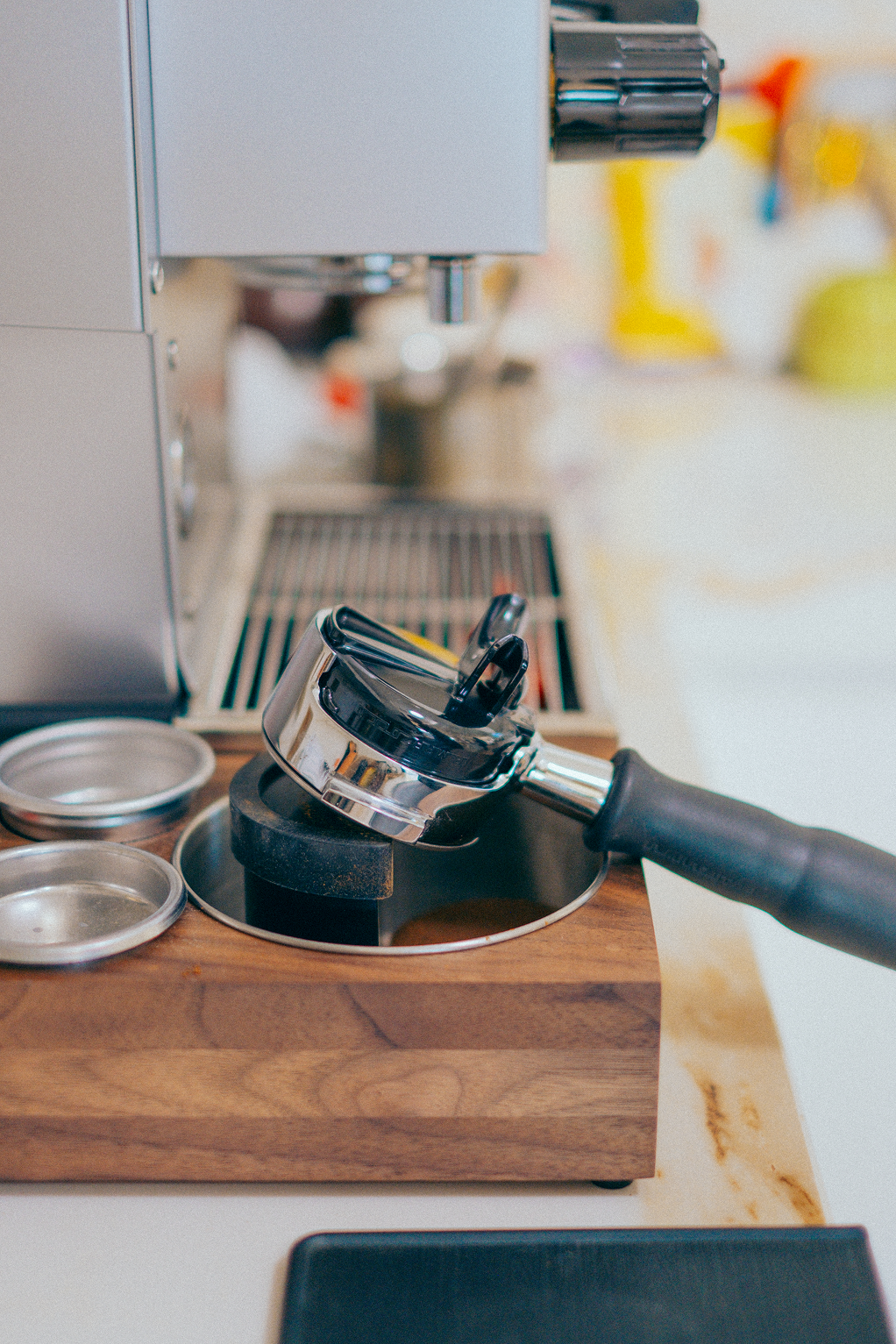 Saint Anthony Industries The Bloc Espresso Knock Box + Tamp Station