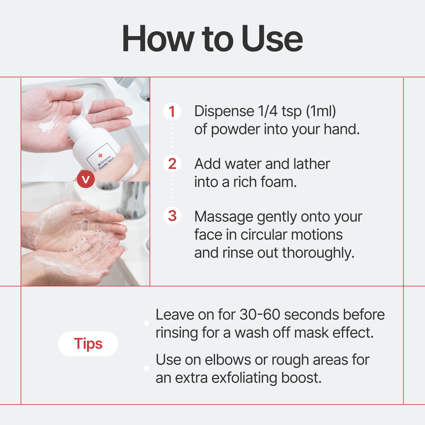 CU Dr. Solution B6 Enzyme Powder Wash