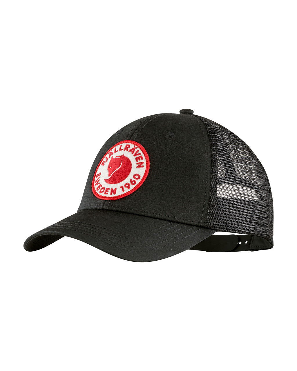 Fjallraven 1960 Logo Langtradarkeps Hat | Black