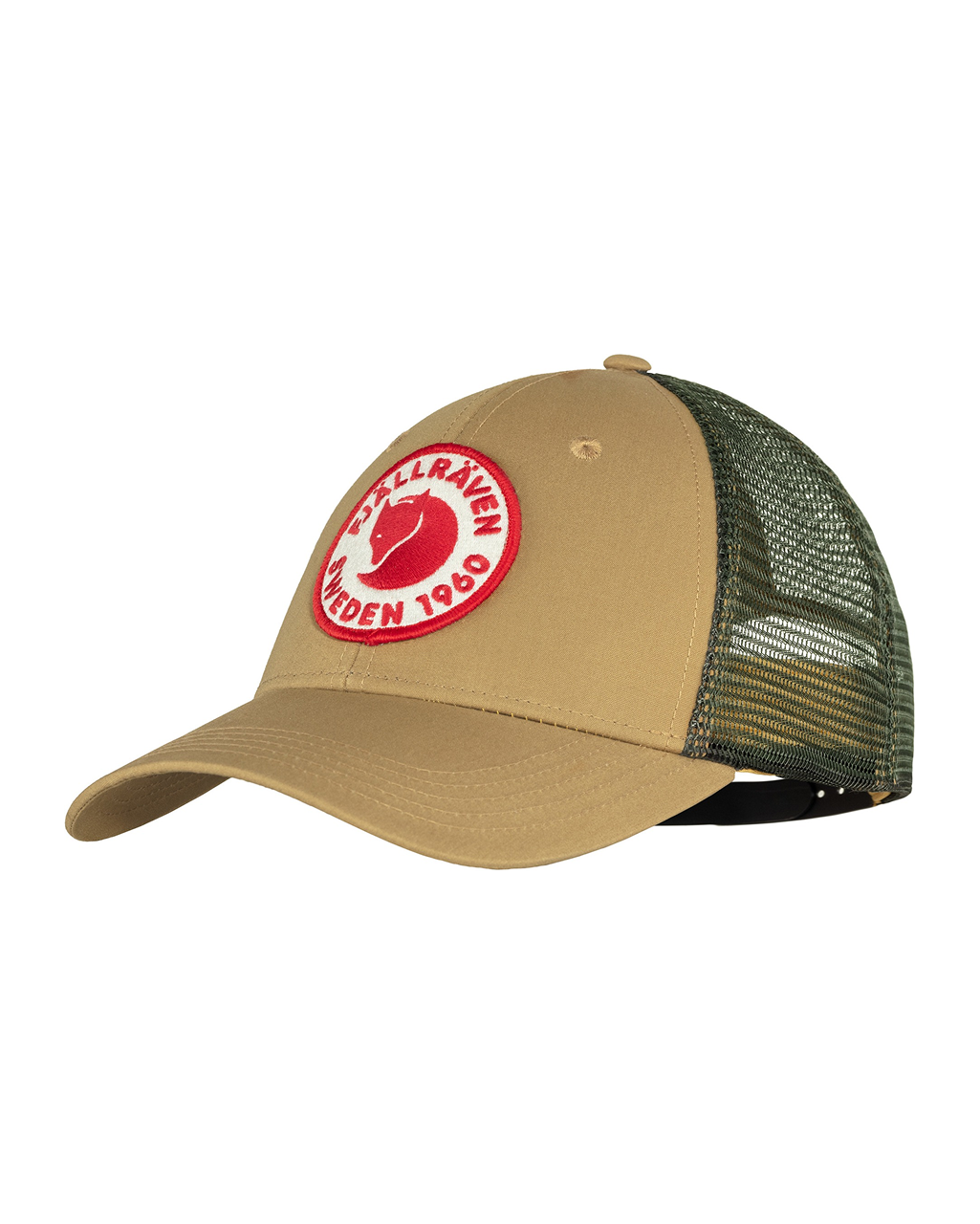 Fjallraven 1960 Logo Langtradarkeps Hat | Buckwheat Brown