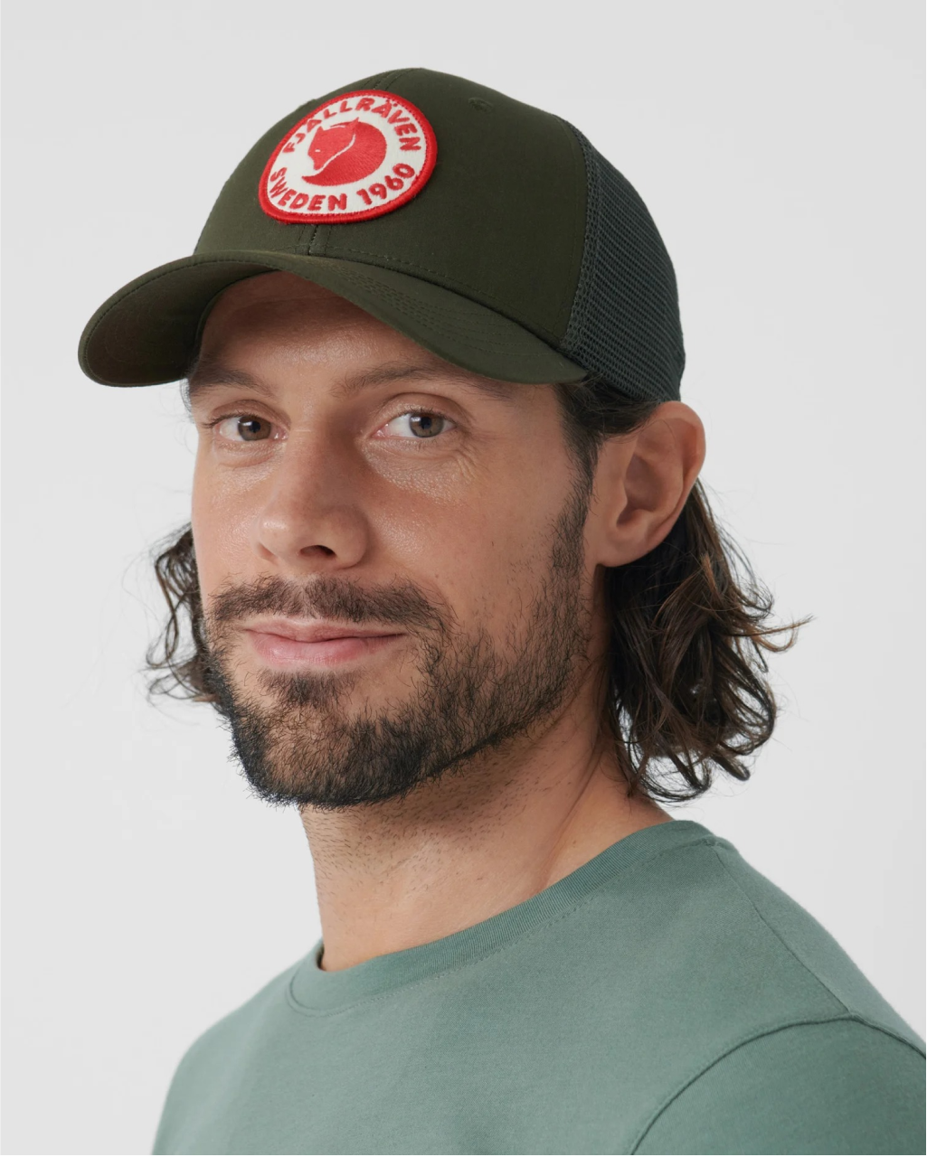 Fjallraven 1960 Logo Langtradarkeps Hat | Buckwheat Brown