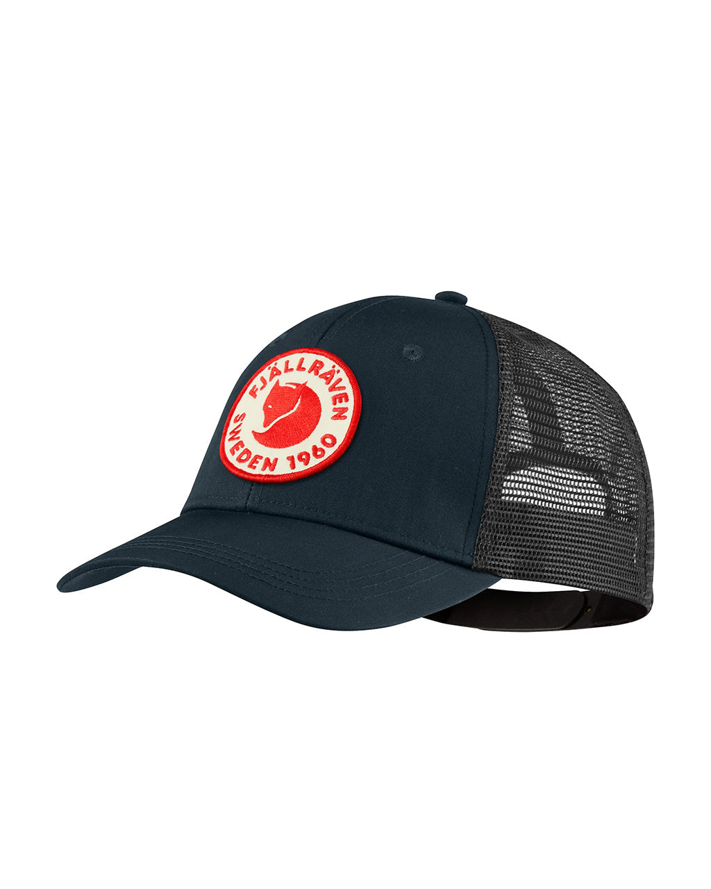Fjallraven 1960 Logo Langtradarkeps Hat | Dark Navy