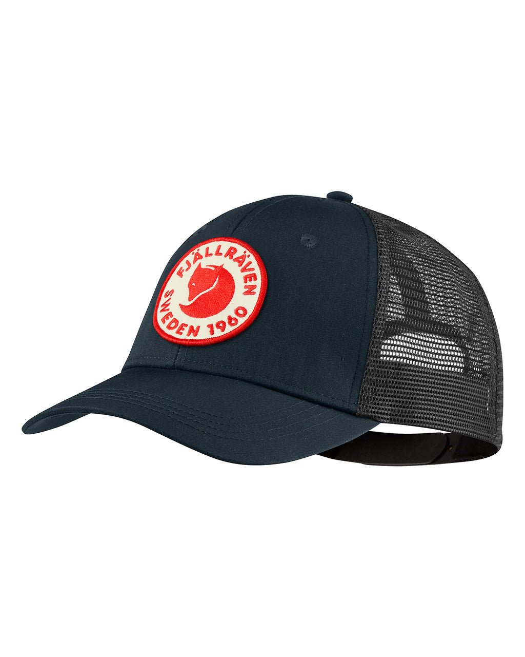 Fjallraven 1960 Logo Langtradarkeps Hat | Dark Navy