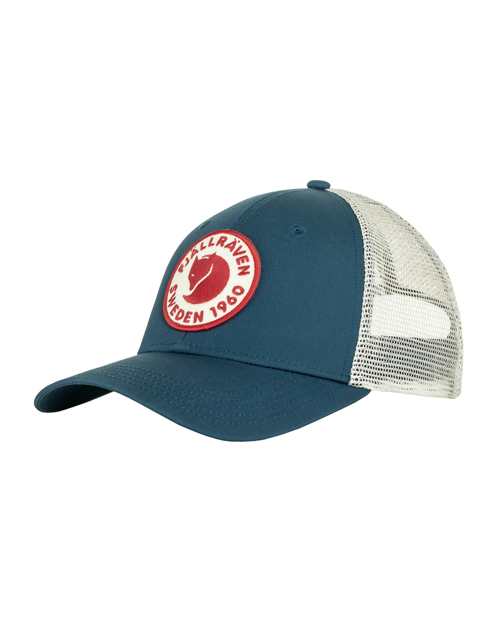 Fjallraven 1960 Logo Langtradarkeps Hat | Indigo