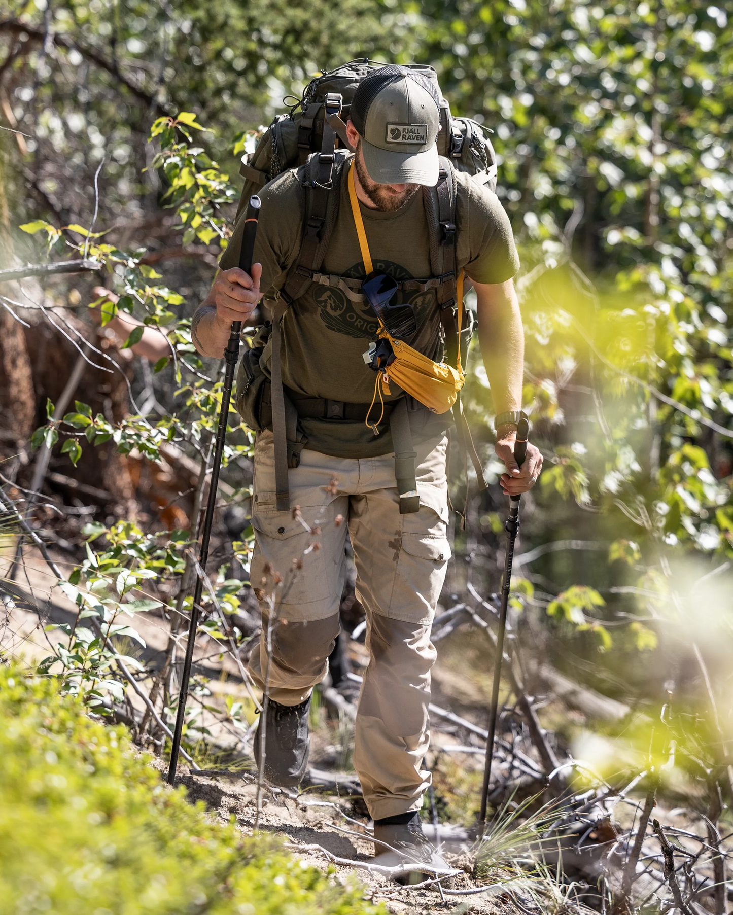 Fjallraven Abisko Bottle Sling | Black