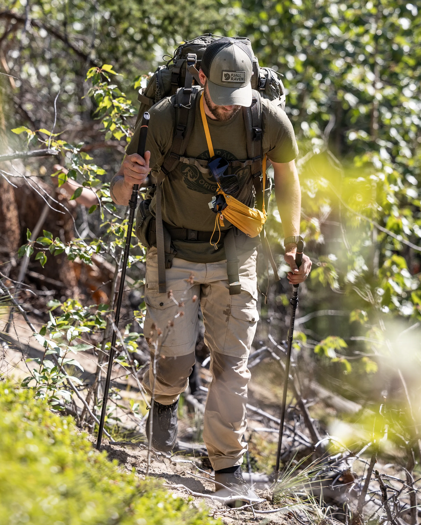 Fjallraven Abisko Bottle Sling | Black