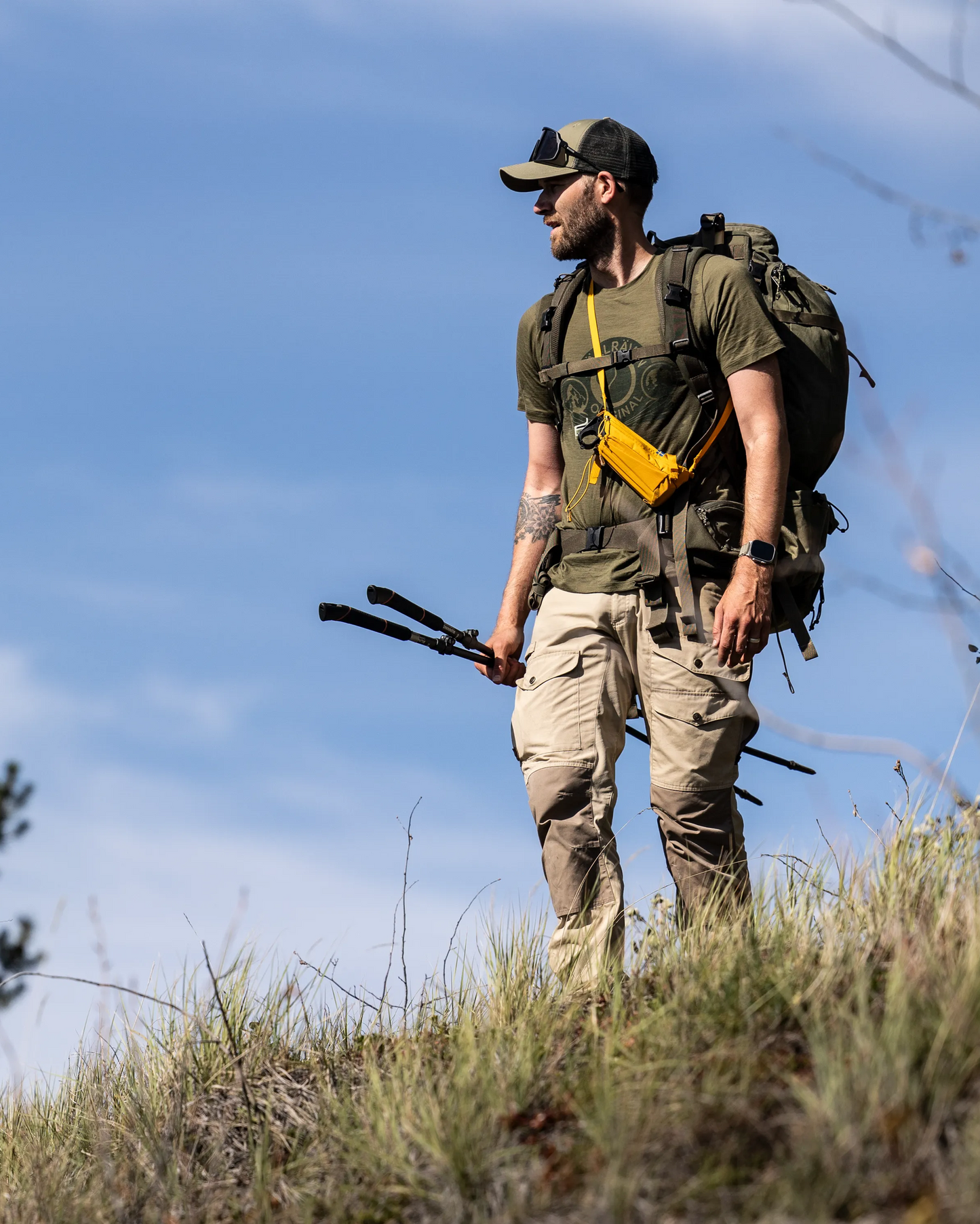 Fjallraven Abisko Bottle Sling | Black