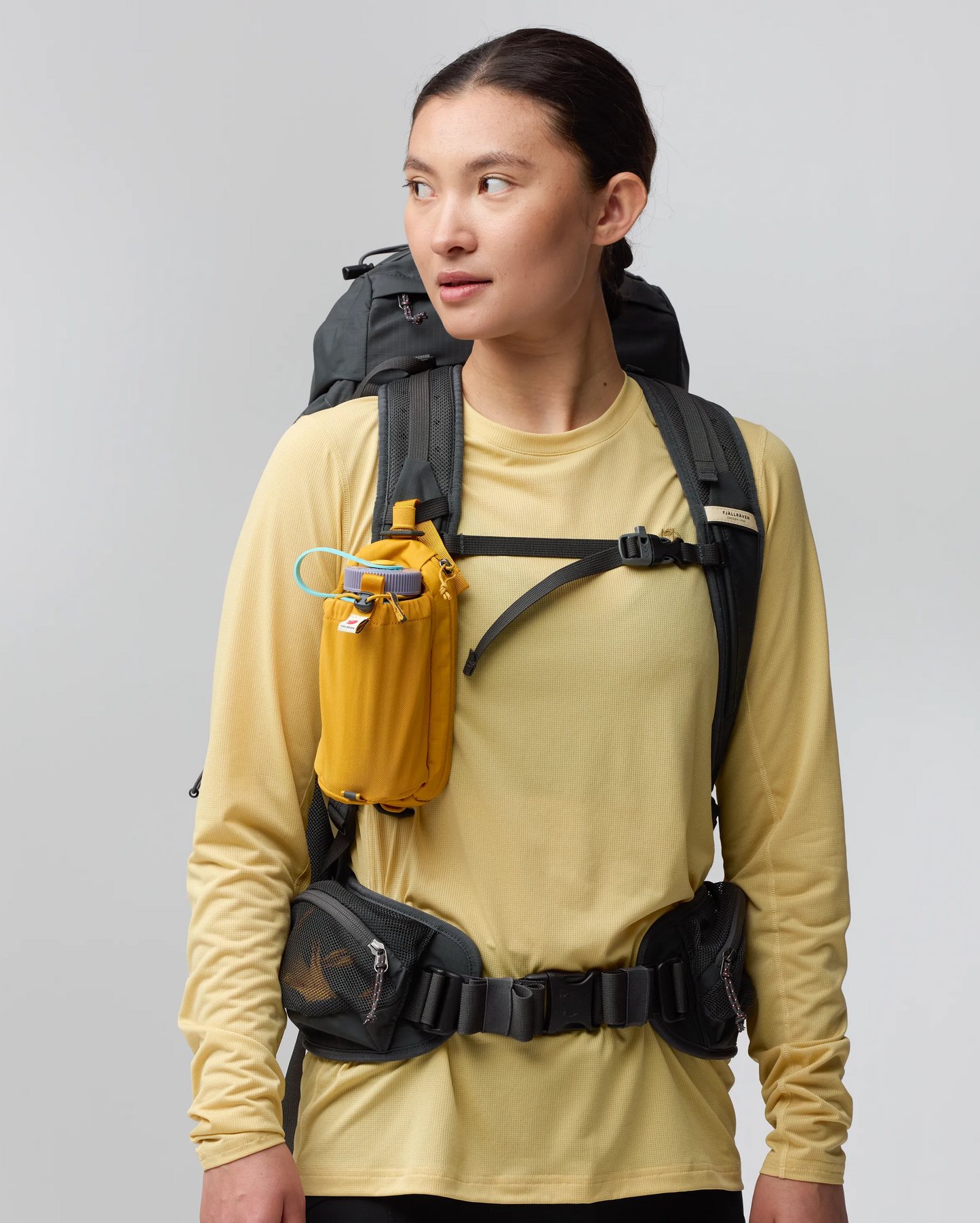Fjallraven Abisko Bottle Sling | Mustard Yellow