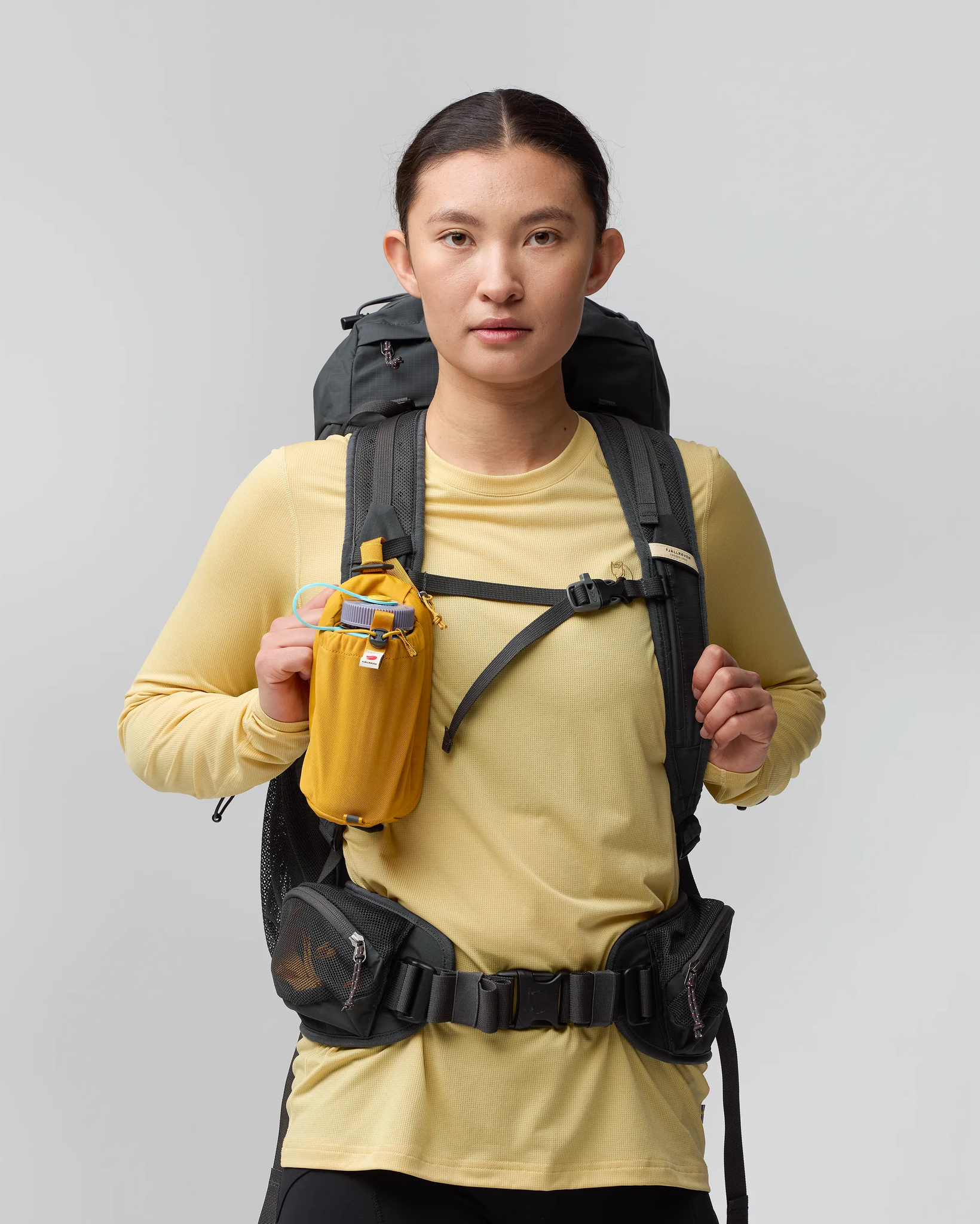 Fjallraven Abisko Bottle Sling | Mustard Yellow