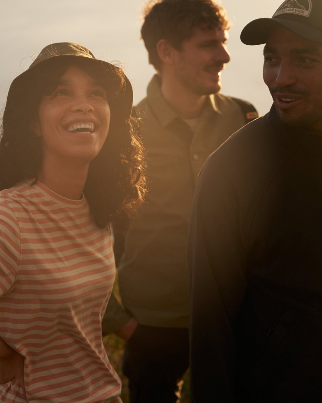 Fjallraven Badge Langtradarkeps Hat | Navy