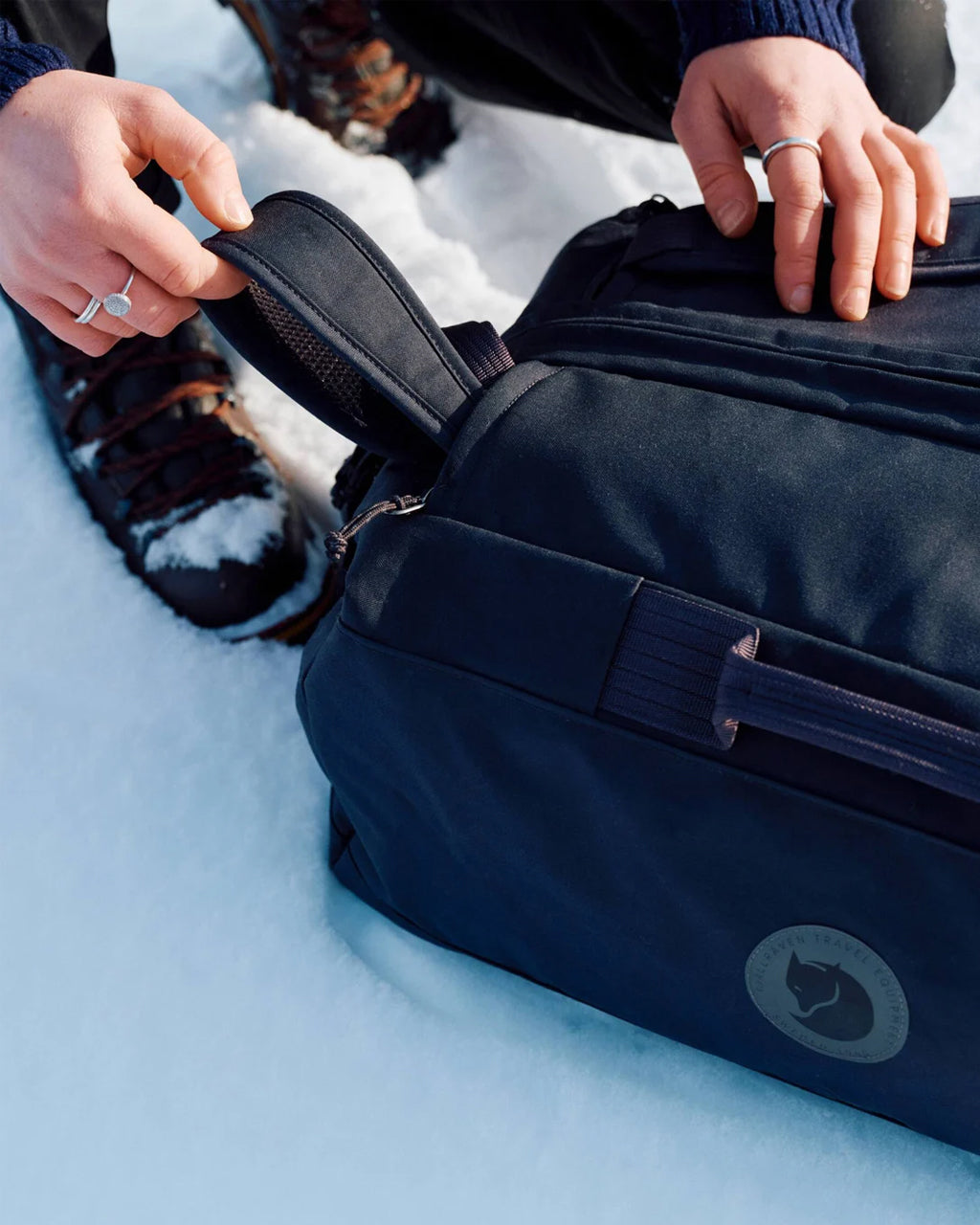 Fjallraven Färden Duffel 50 | Coal Black