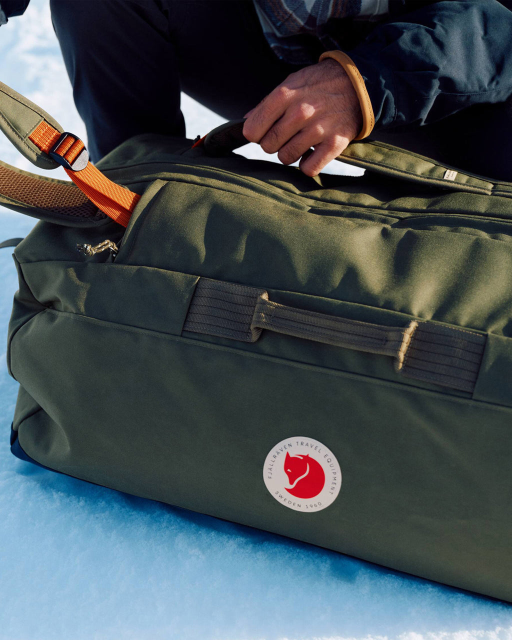 Fjallraven Färden Duffel 80 | Green